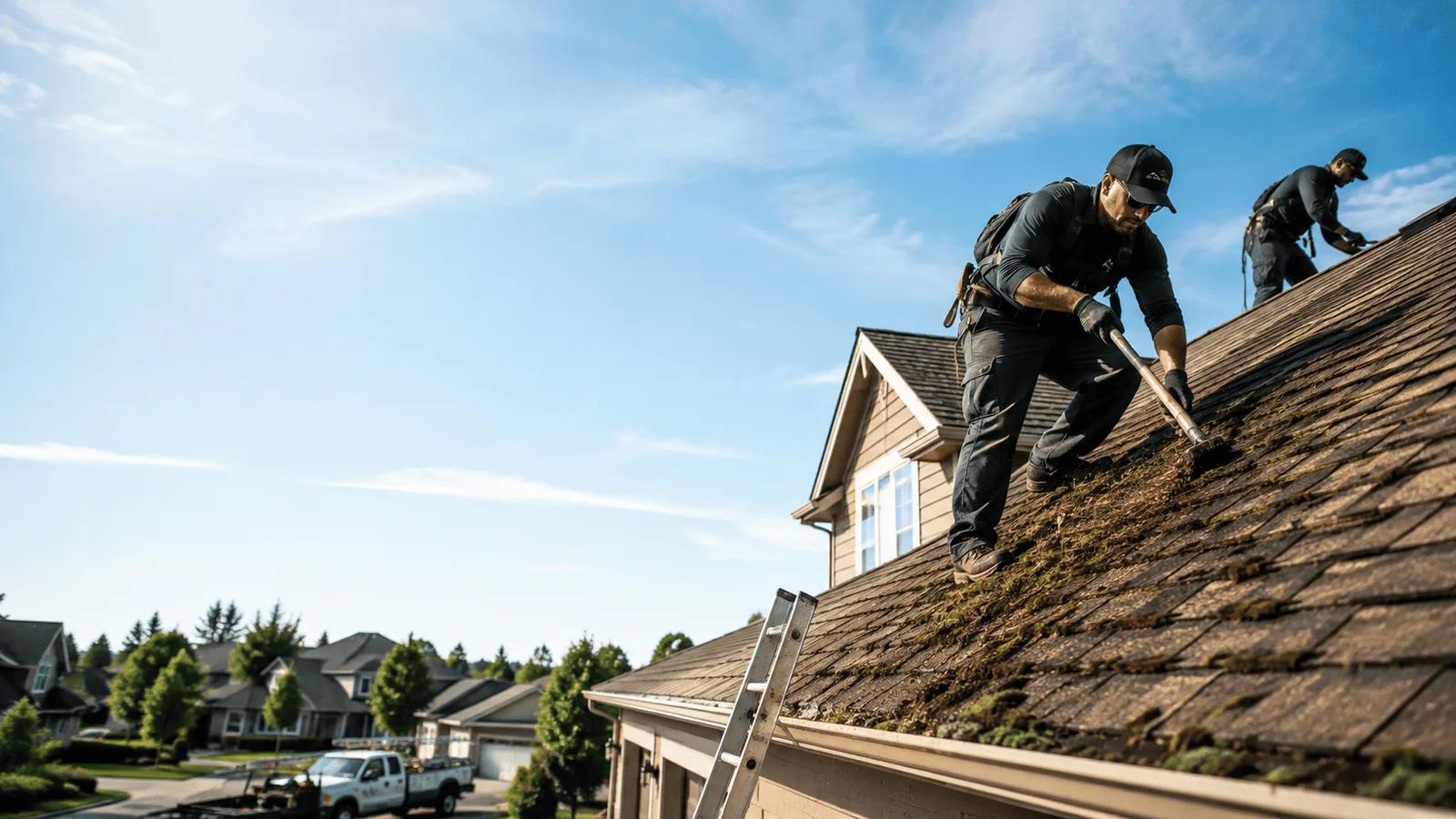 Roof Moss Removal in Waddy, KY near me